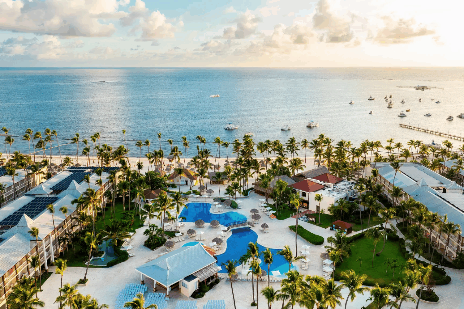 Sunscape Coco Punta Cana vista aerea del hotel
